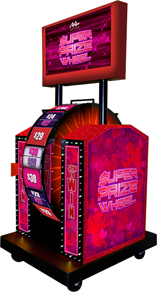Cupid's Cash Super Prize Wheel