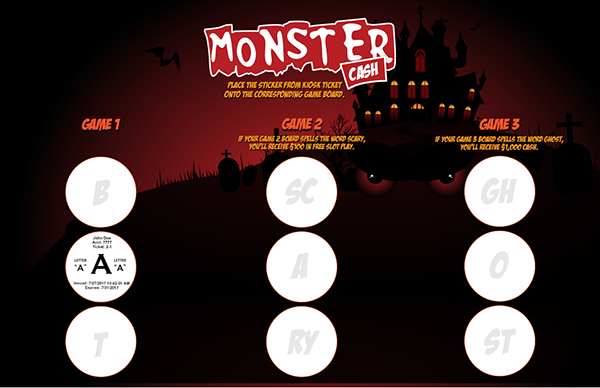 Monster Cash Collect and Win