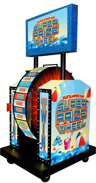 Hot Summer Fun Super Prize Wheel