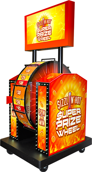 Sizzlin' Hot Super Prize Wheel
