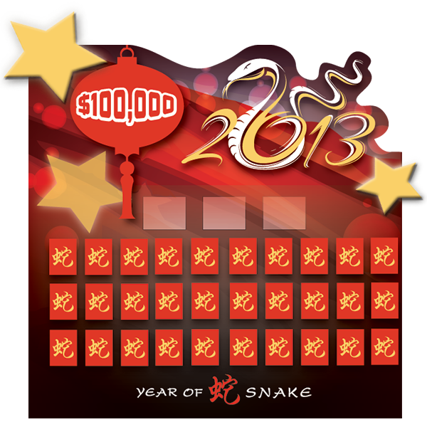 Year of the Snake Game Board