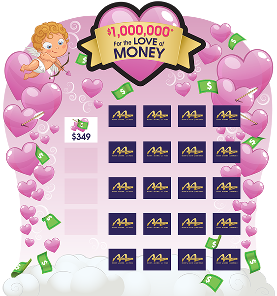For the Love of Money Game Board