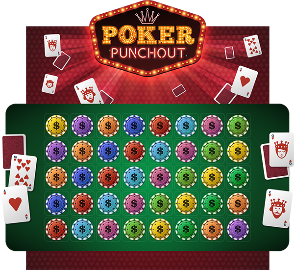 Poker Punchout Game Board