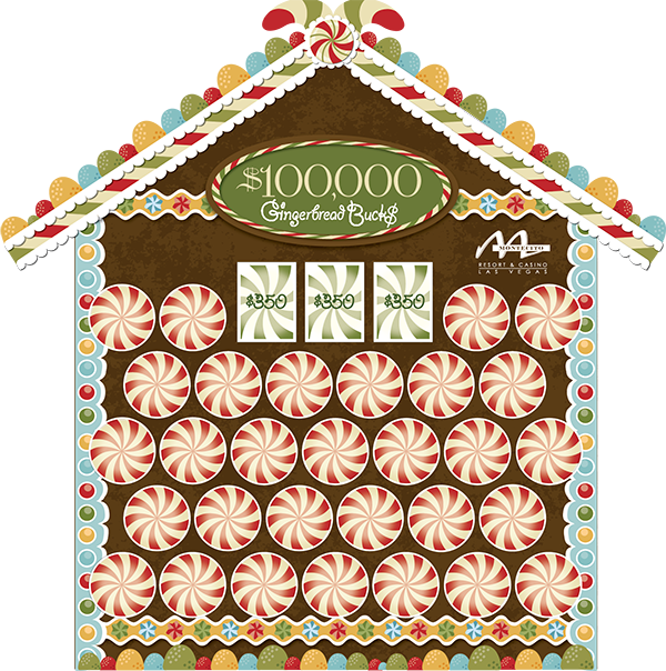 Gingerbread Bucks Game Board