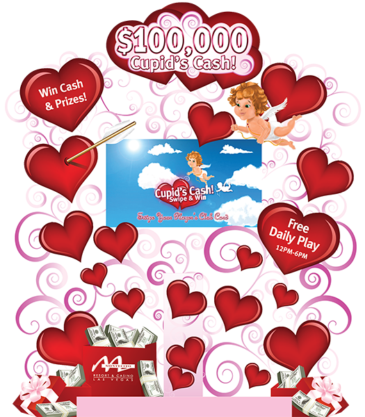 Cupid's Cash Kiosk Promotion