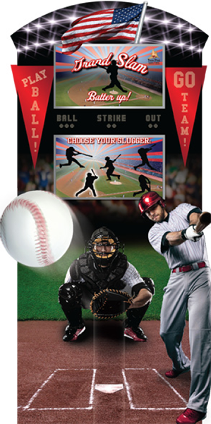 Grand Slam Kiosk Baseball Promotion