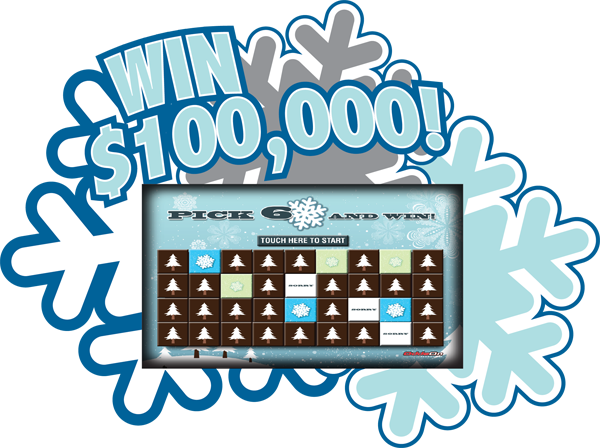 Flurries of Fortune Video Scratch and Win