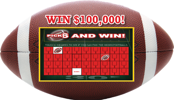 Pick 6 Football Hot Seat Tablet Promotion
