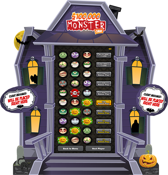Monster Cash 80-inch e-Game Board