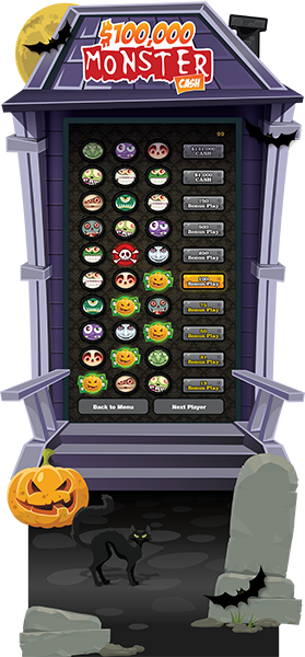 Monster Cash 50-inch e-Game Board