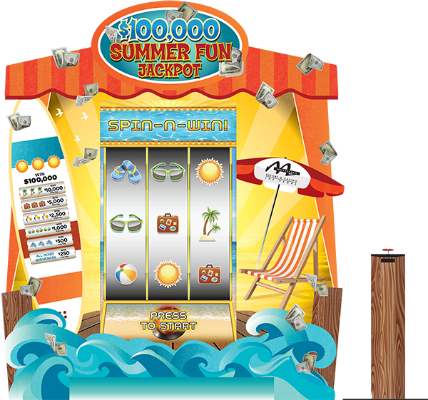 Summer Fun Prize Slot Mega Kiosk