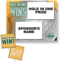 Hole In One Insurance - Free Signs