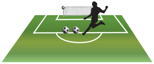 Goal Post Kick Soccer Contest
