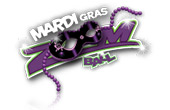 Mardi Gras Zoom Ball