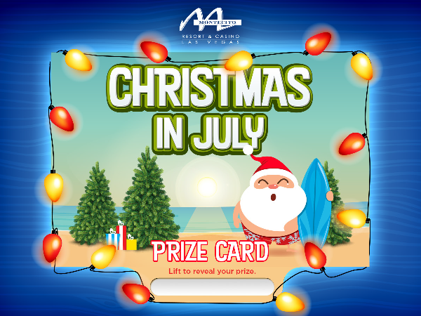 Christmas in July Pull-Tab Card