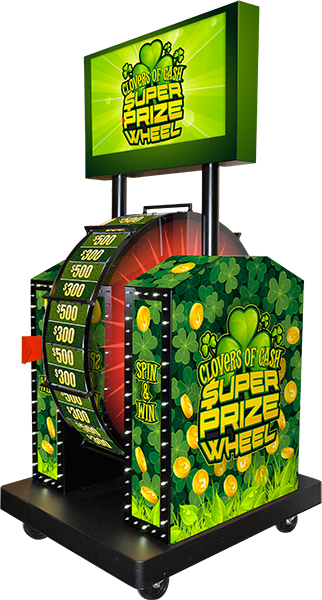 Clovers of Cash Super Prize Wheel