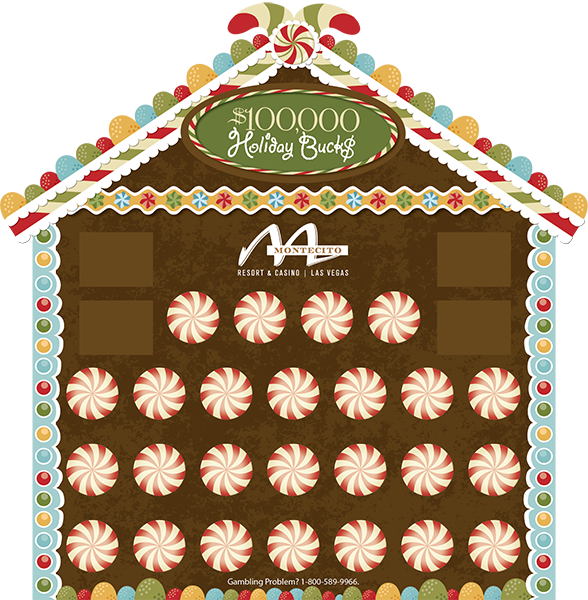 Gingerbread Bucks Game Board