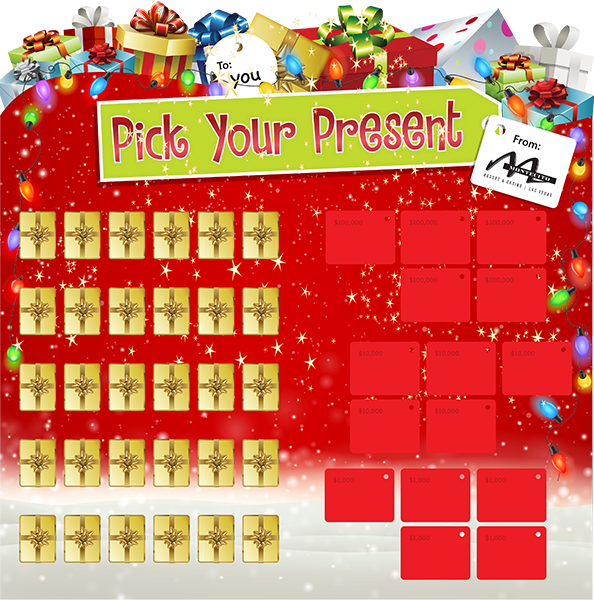 Pick Your Present Game Board