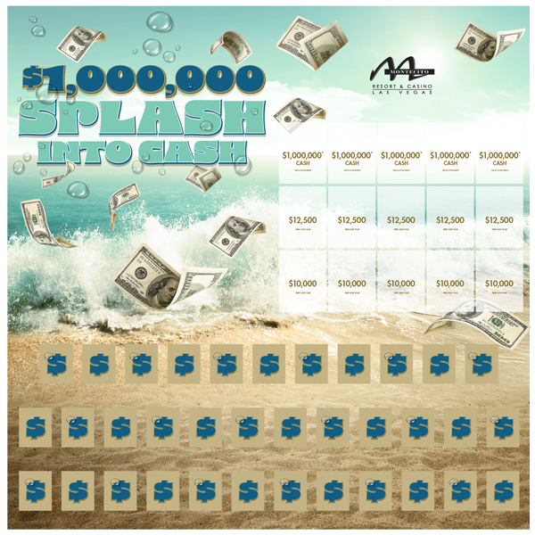 Splash Into Cash Game Board
