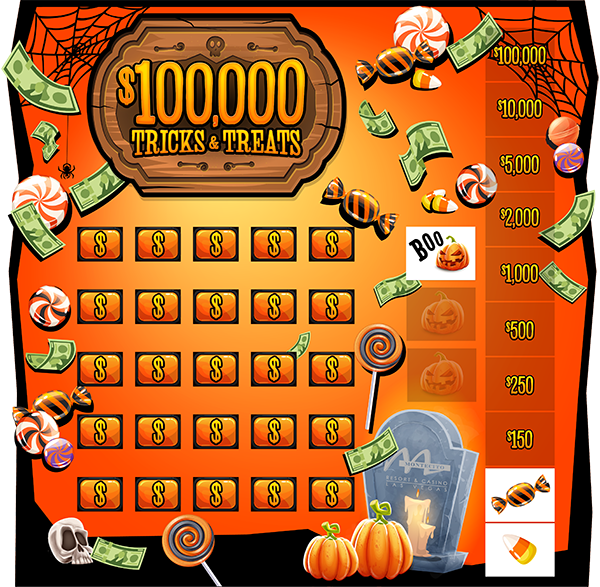 Tricks or Treats Game Board