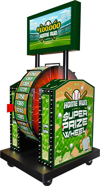 Home Run Prize Wheel - Mechanical
