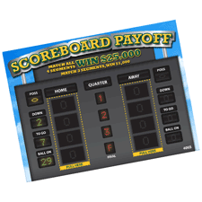 Scoreboard Payoff Pull Tab