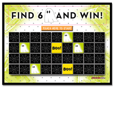 Halloween Video Scratch and Win