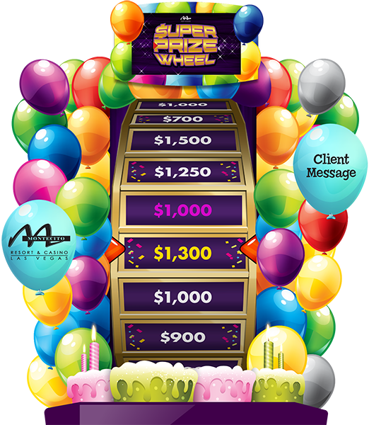 80-inch Super Prize Wheel - Virtual