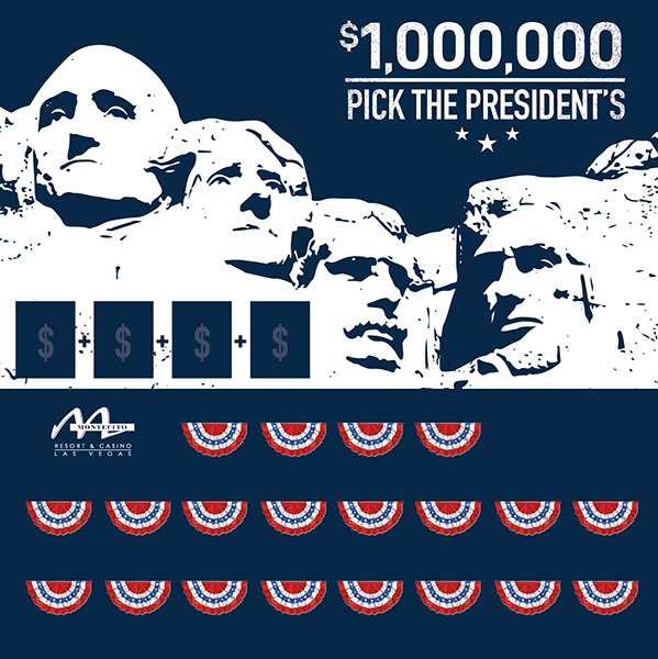 Pick the Presidents 8x8 Game Board