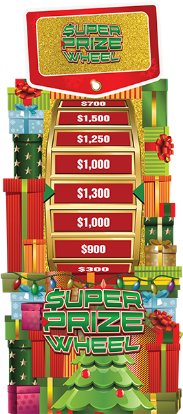 Holiday Spin and Win Super Prize Wheel Virtual