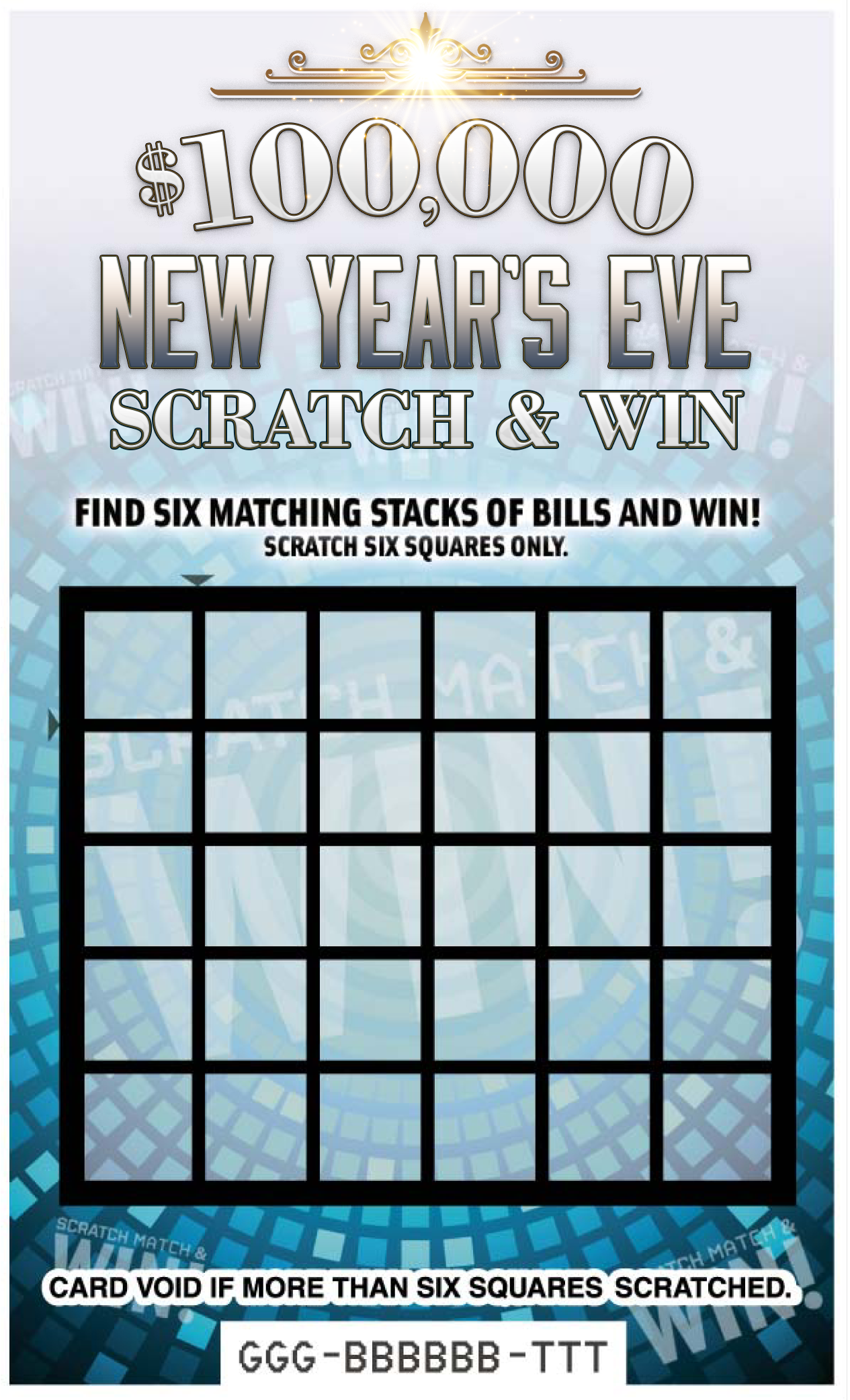 NYE Scratch Card