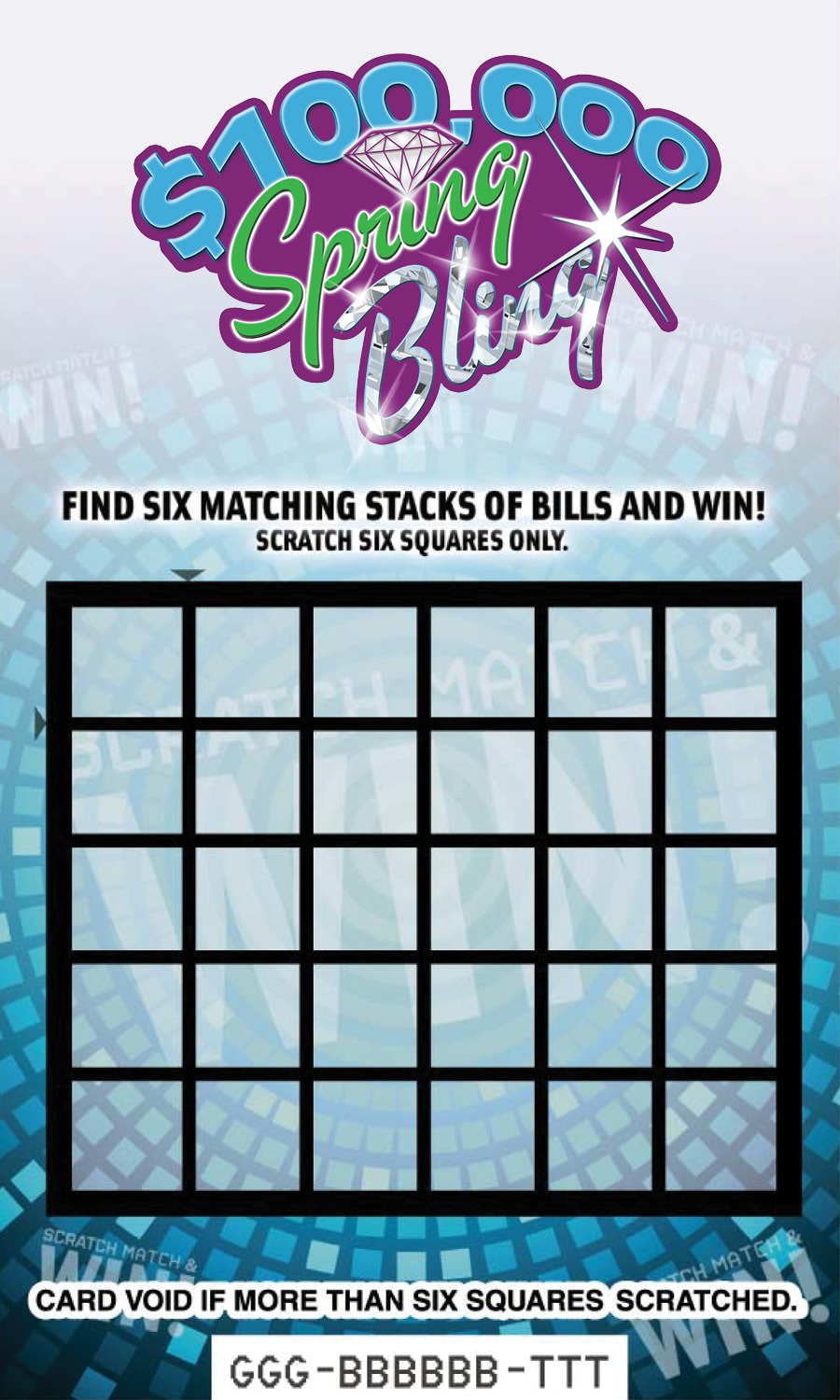 Spring Bling Scratch Cards