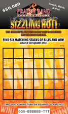 Sizzling Hot Scratch Card