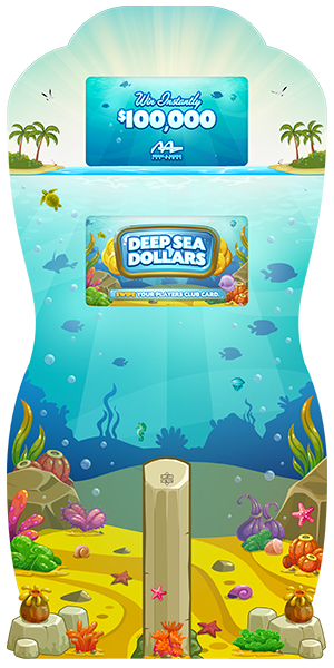 Deep Sea Dollars Deluxe Kiosk