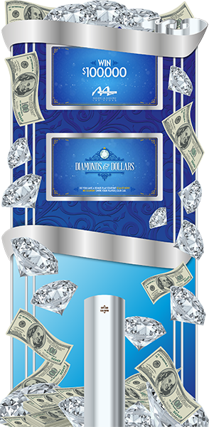 Diamonds and Dollars Deluxe Kiosk