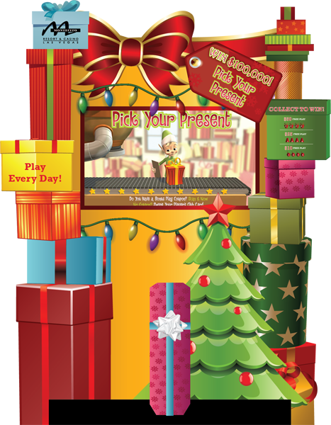 PIck Your Present Deluxe Kiosk