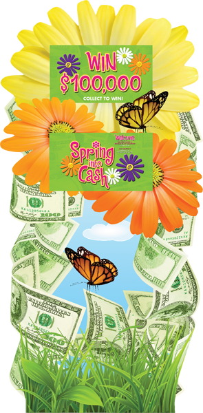 Spring Into Cash Deluxe Kiosk