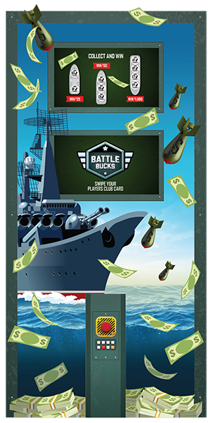 Battle Bucks Kiosk Promotion