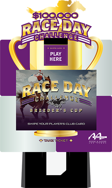 Horse Breeders Cup Race Day Challenge Promotion