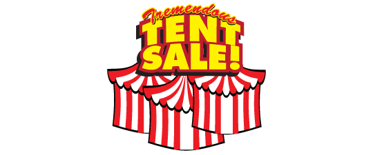 Tent Sale Autodealer Promotion