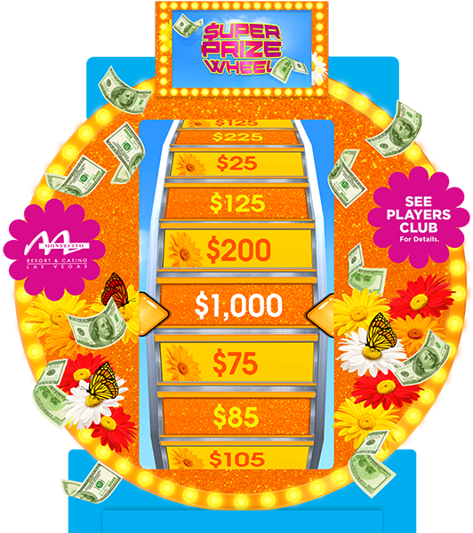 80-inch Spring Into Cash Super Prize Wheel - Virtual
