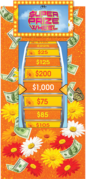 55-inch Spring Into Cash Super Prize Wheel - Virtual