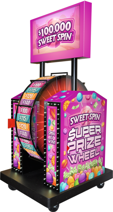 Sweet Spin Prize Wheel - Mechanical