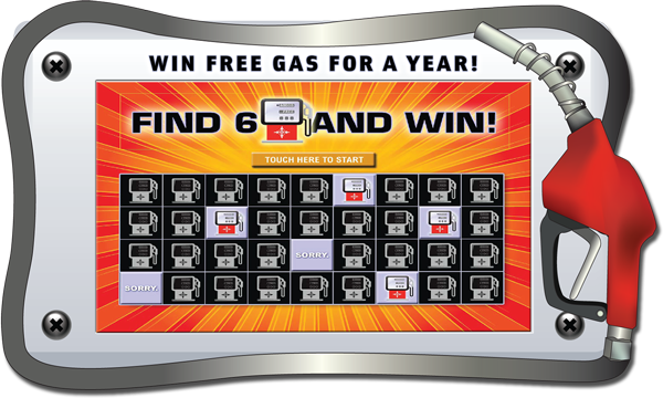 Gas Giveaway Hot Seat Tablet