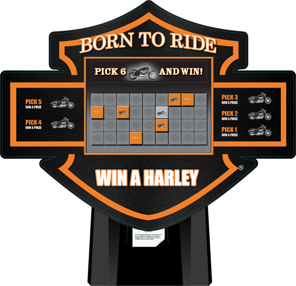 Harley Video Scratch and Win