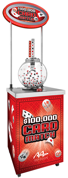 Card Match Zoom Ball - Red