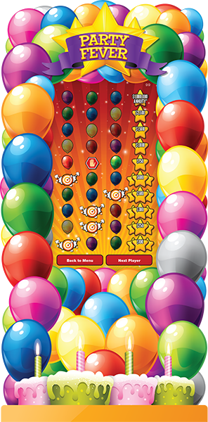 Party Fever e-Game Board