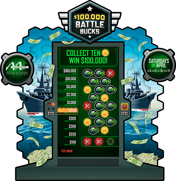 Battle Bucks e-Game Board