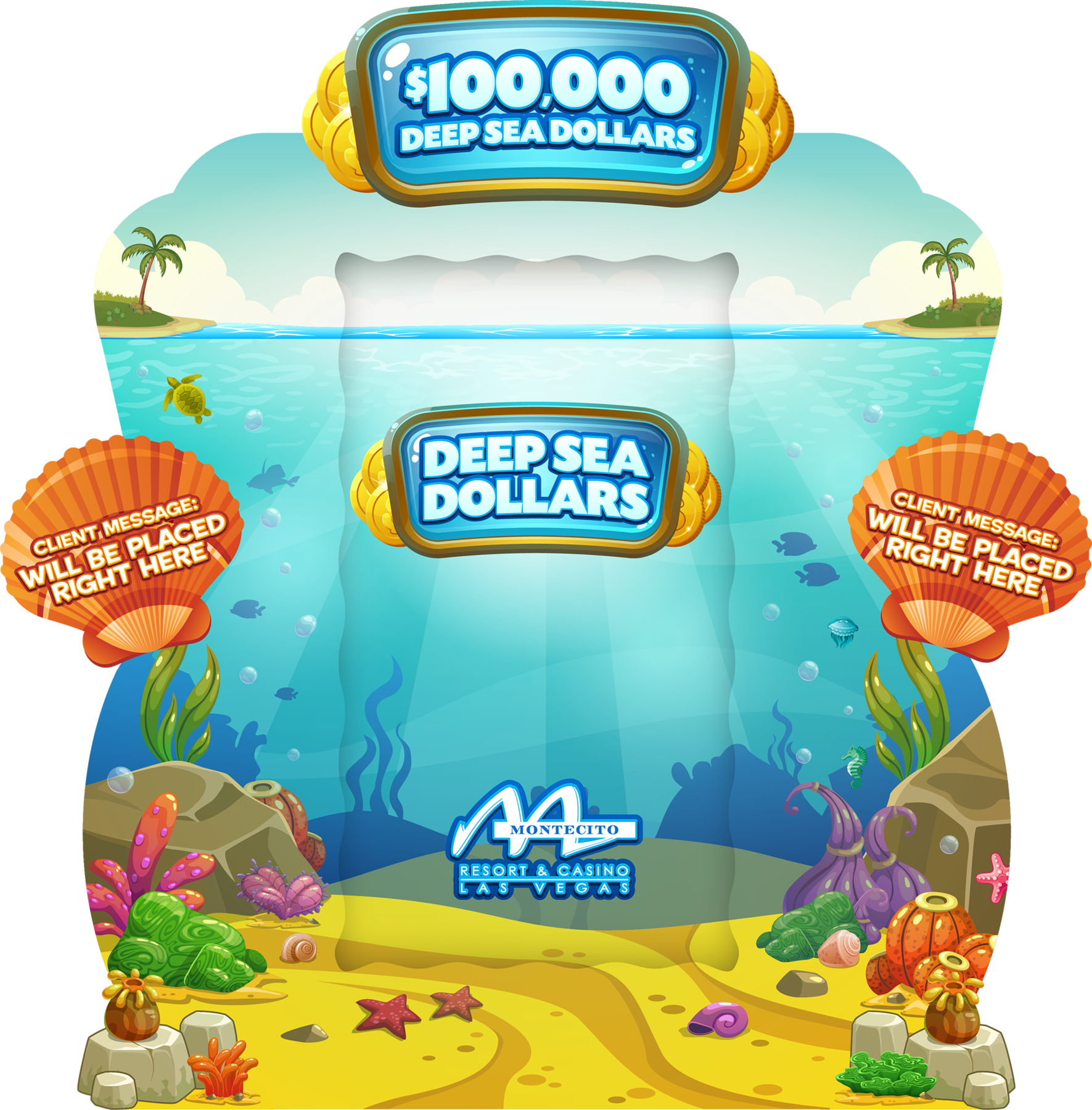 Deep Sea Dollars e-Game Board
