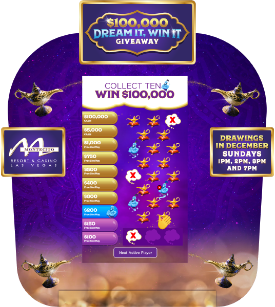 Dream It Win It e-Game Board